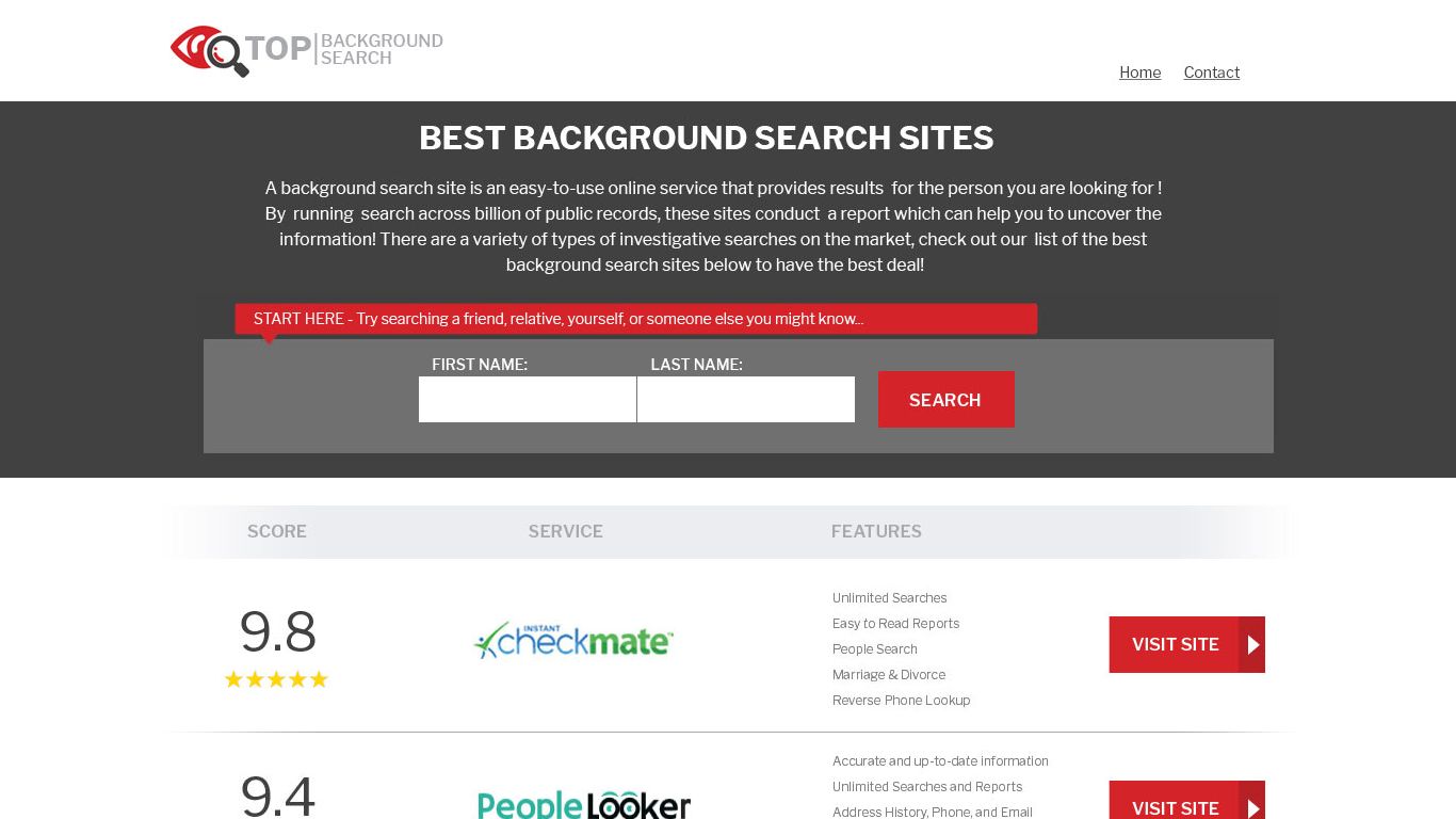 Reputable Background Check Website 📝 Aug 2022